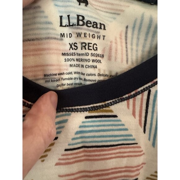 L.L.Bean Base Layer Mid weight Xs - Picture 2 of 2